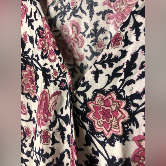 NEW Altar’d State Long Sleeve Floral Printed Romper Size Medium - Picture 6 of 9
